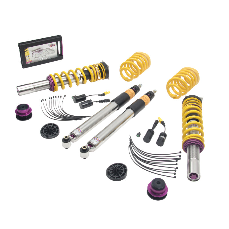 KW Coilover Kit V3 2017+ Audi A4 (B9) Sedan 2wd w/ Electronic Dampers-thumbmail-12