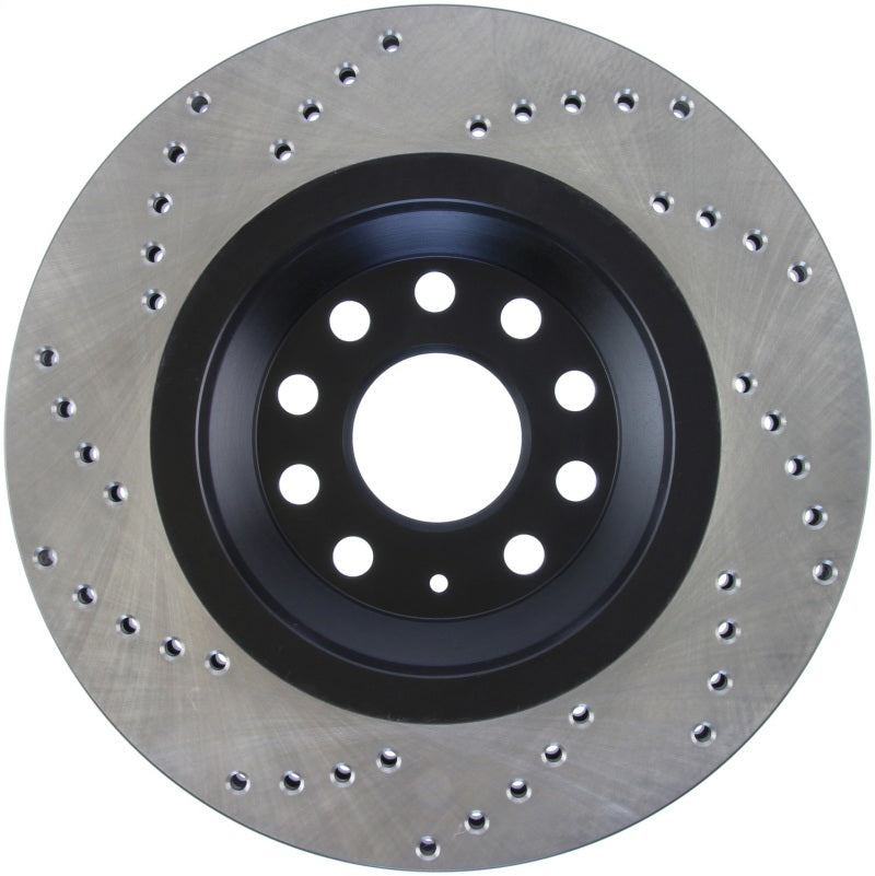 StopTech 09-13 VW CC 3.6L VR6 / 08-09 & 12 Golf R/Golf R32 Drilled Left Rear Rotor-thumbmail-7