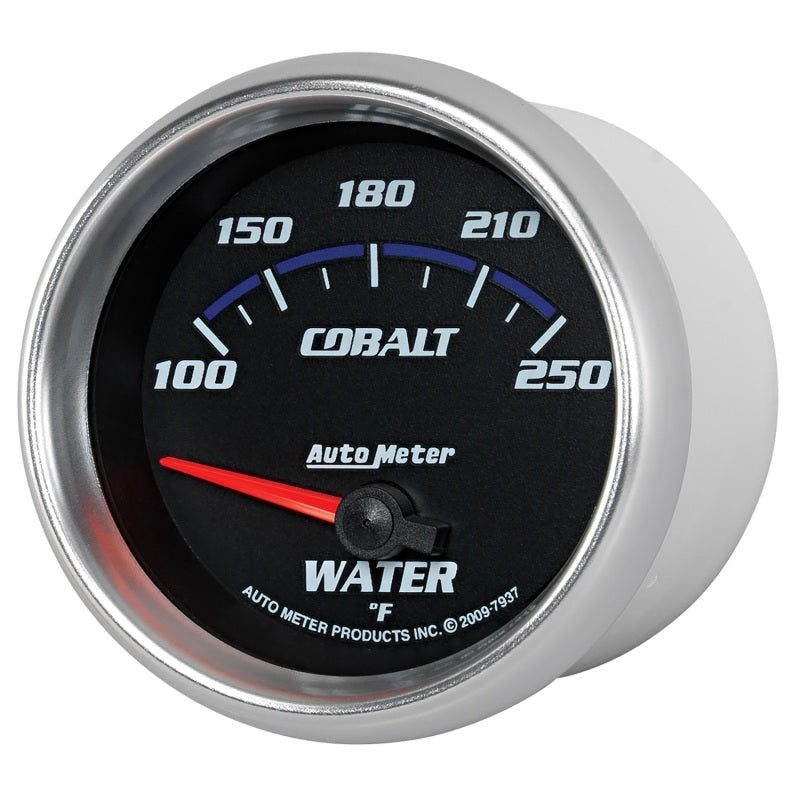 Autometer Cobalt 66mm 100-250 Degree F Electric Water Temperature Gauge-thumbmail-6
