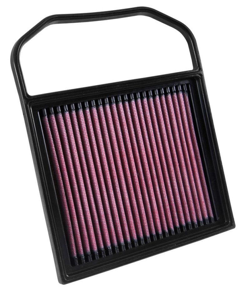 K&N Replacement Air Filter for 15-16 Mercedes Benz C400 3.0L / E320 / GL450 / ML400 (2 Required)-thumbmail-3