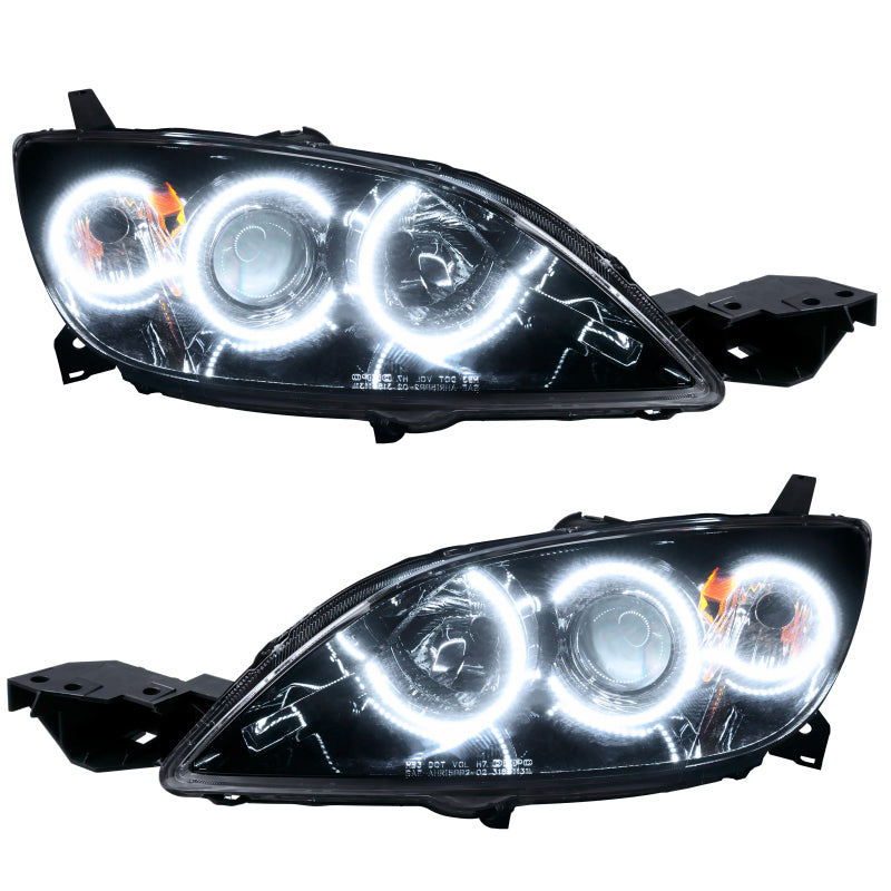 Oracle 04-09 Mazda 3 SMD HL - Hatchback - Halogen Style - White-thumbmail-7