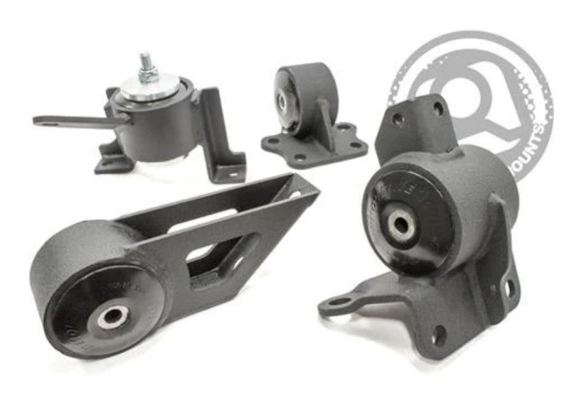 Innovative 05-12 Lotus ELISE/EXIGE 2ZZ Black Steel Mounts 95A Bushings-thumbmail-1