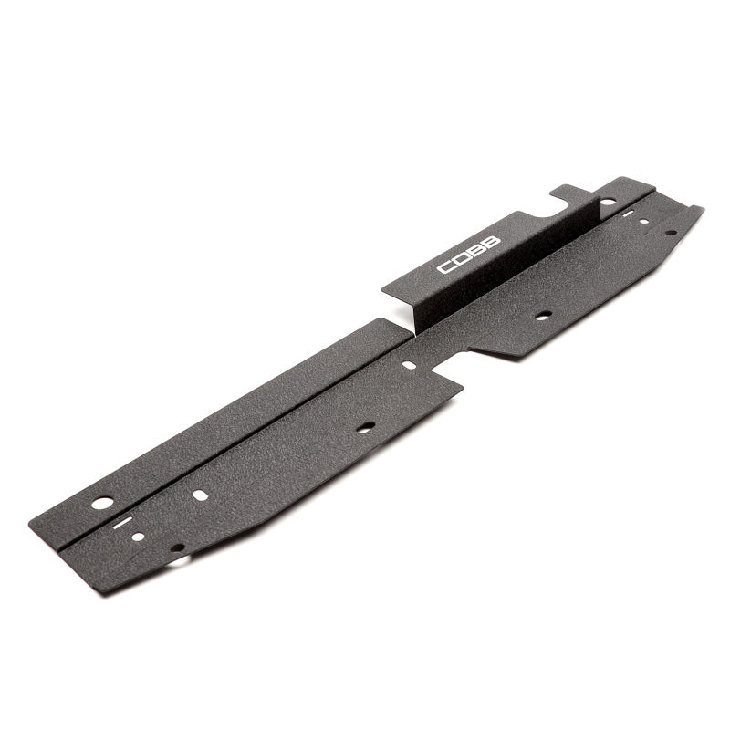 Cobb 08-14 Subaru WRX/STi Aluminum Radiator Shroud - Wrinkle Black-thumbmail-1