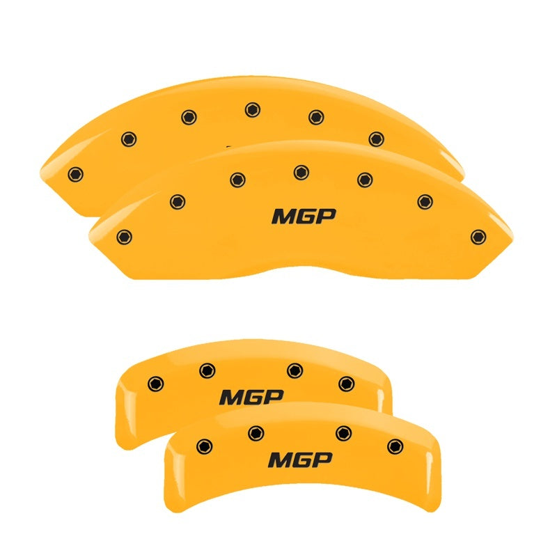 MGP 4 Caliper Covers Engraved Front & Rear MGP Yellow finish black ch-thumbmail-3