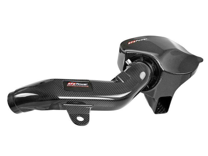 aFe Black Series Carbon Fiber CAIS w/Pro 5R Filter 16-18 BMW M2 (F87) L6-3.0L-thumbmail-9