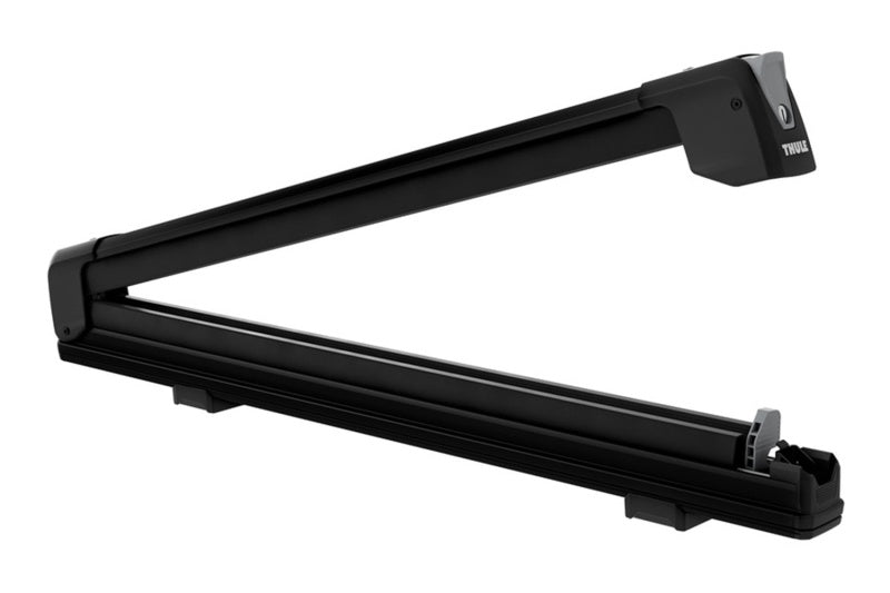 Thule SnowPack Extender Slide-out Ski/Snowboard Rack (Up to 6 Pair Skis/4 Snowboards) - Black-thumbmail-25