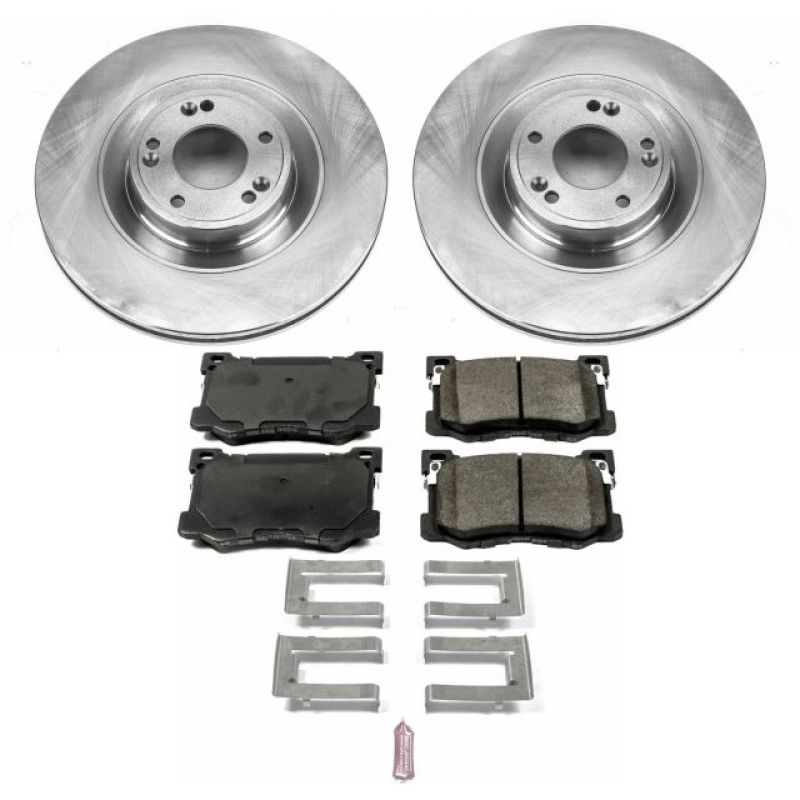 Power Stop 15-16 Hyundai Genesis Front Autospecialty Brake Kit-thumbmail-1