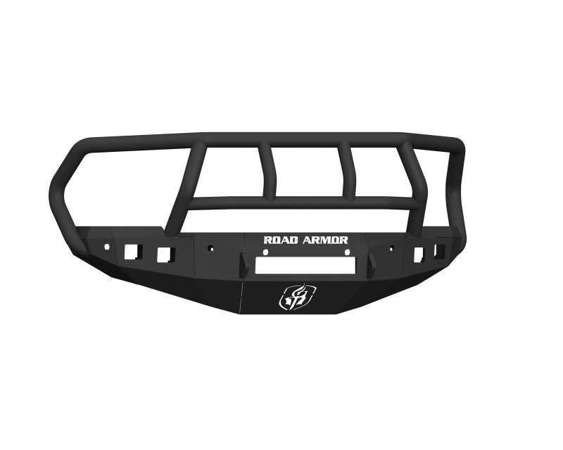 Road Armor 16-18 Ram 2500 Stealth Front Bumper w/Titan II Guard/6 Sensor Holes - Tex Blk-thumbmail-1