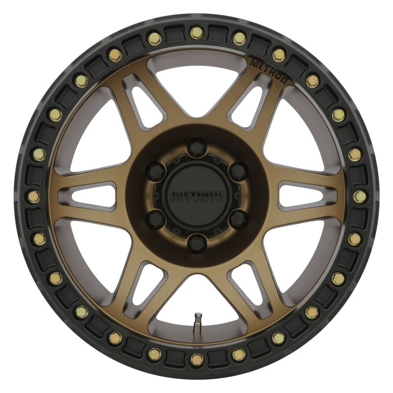 Method MR106 Beadlock 17x9 -44mm Offset 5x5 71.5mm CB Method Bronze w/BH-H24125 Wheel-thumbmail-2