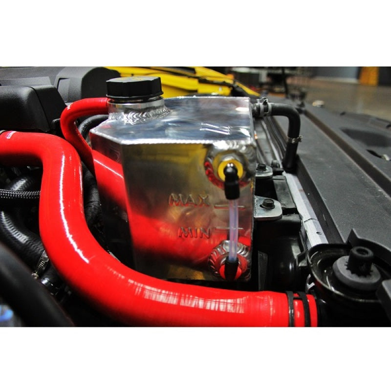 Mishimoto 2015 Ford Mustang EcoBoost / 3.7L / 5.0L  Aluminum Coolant Expansion Tank-Polished-thumbmail-13