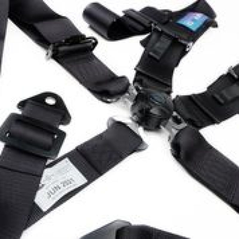 NRG 5PT 3in. Seat Belt Harness / Cam Lock - Black-thumbmail-4
