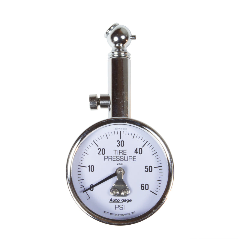 Autometer 60 PSi Peak/Hold Mechanical Tire Pressure Gauge-thumbmail-2