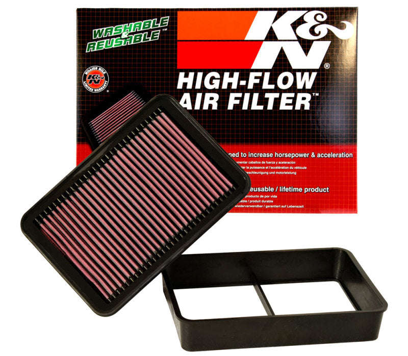 K&N 08-09 Evo X Drop In Air Filter-thumbmail-19