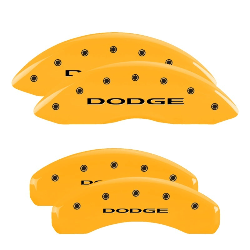 MGP 4 Caliper Covers Engraved Front & Rear C6/Corvette Yellow finish black ch-thumbmail-2