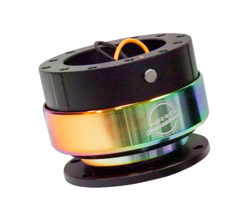 NRG Quick Release Gen 2.0 - Black Body / Neochrome Ring-thumbmail-2