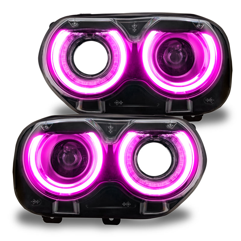 Oracle 15-21 Dodge Challenger RGB+W Headlight DRL Upgrade Kit - ColorSHIFT 2-thumbmail-18