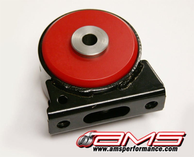 AMS Performance 08-15 Mitsubishi EVO X / Ralliart Front Lower Motor Mount Insert - Red/Race-thumbmail-1