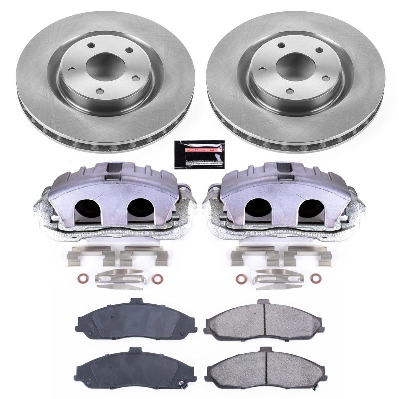Power Stop 05-13 Chevrolet Corvette Front Autospecialty Brake Kit w/Calipers-thumbmail-1