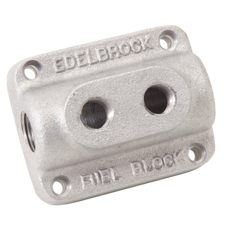 Edelbrock Fuel Block Dual Carburetor As Cast-thumbmail-11