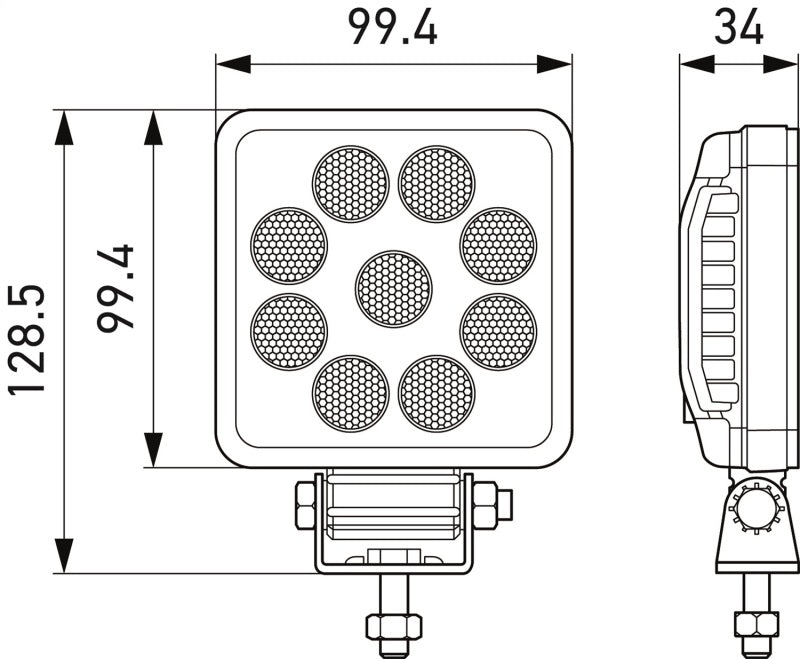 Hella ValueFit LED Work Light PS1000 LED MV CR LT-thumbmail-9