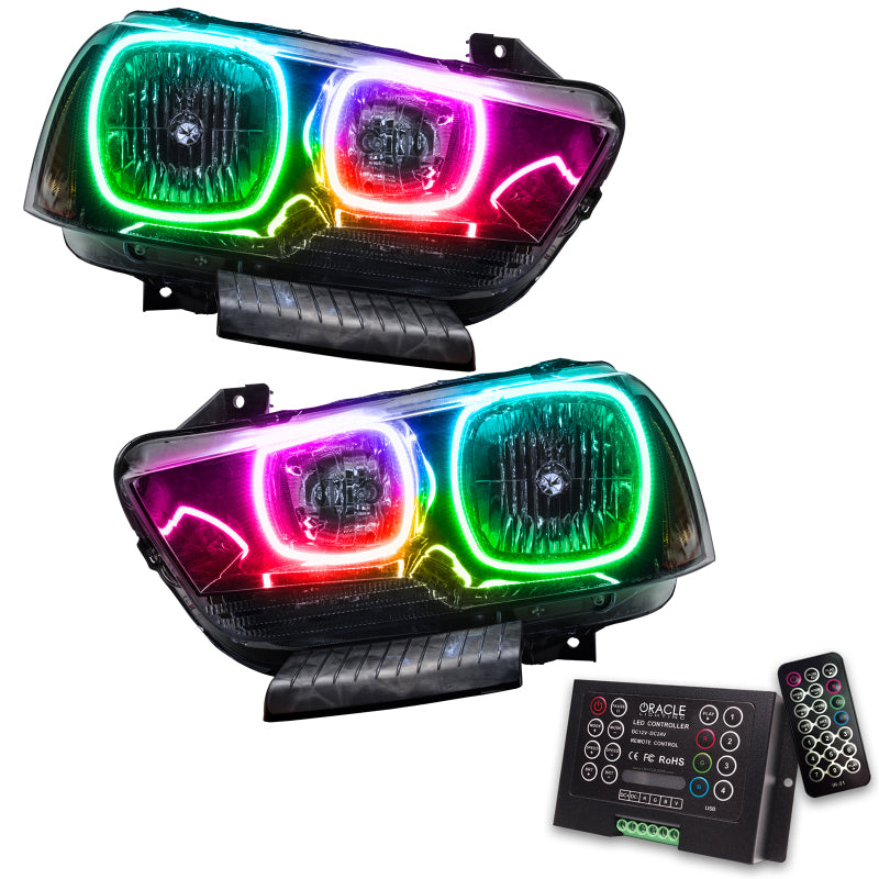 Oracle 11-14 Dodge Charger SMD HL (Non-HID) - ColorSHIFT w/ 2.0 Controller-thumbmail-1