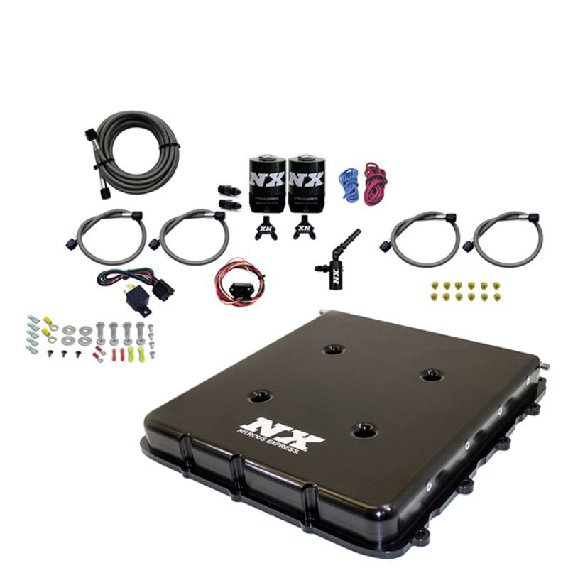 Nitrous Express Nitrous Kit w/Billet LT4 Supercharger Lid w/o Bottle-thumbmail-2