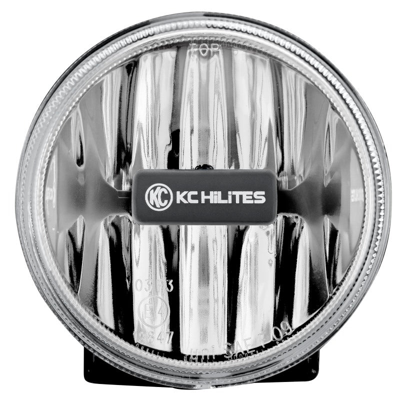 KC HiLiTES 4in. Gravity G4 LED Light 10w SAE/ECE Clear Fog Beam (Single)-thumbmail-5