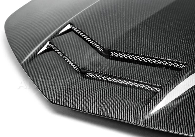 Anderson Composites 10-13 Chevy Camaro TT-Style Carbon Fiber Hood-thumbmail-8