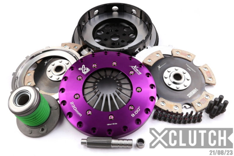 XClutch 15-23 Ford Mustang EcoBoost Premium 2.3L 9in Twin Solid Ceramic Clutch Kit-thumbmail-1