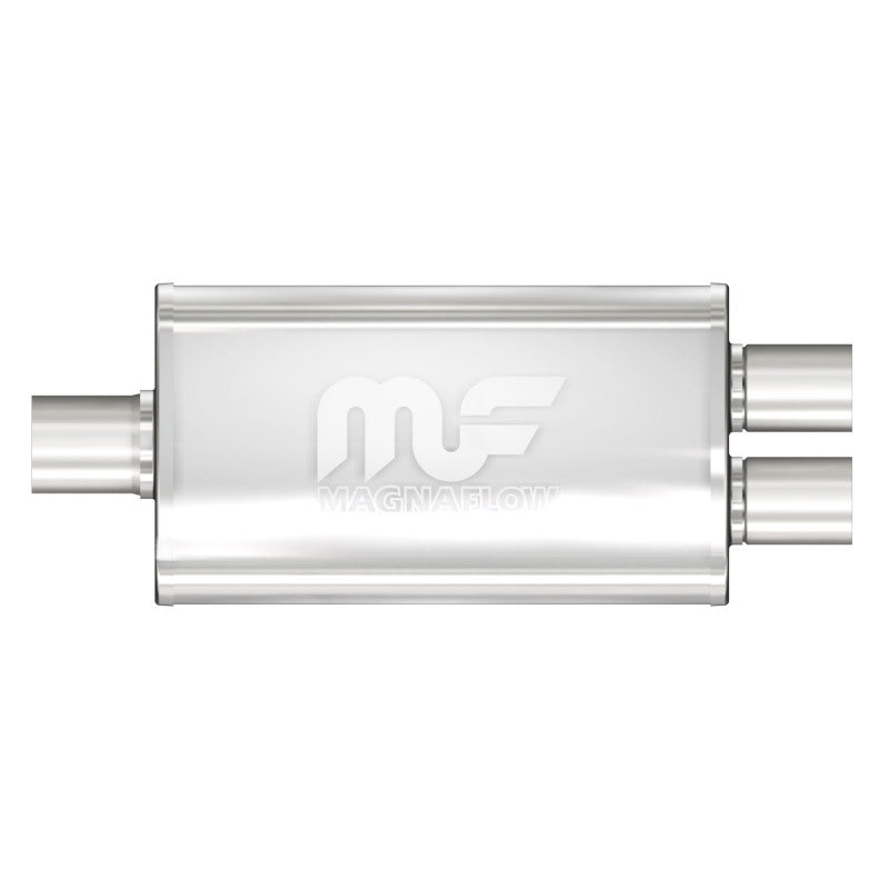 MagnaFlow Muffler Mag SS 14X3.5X7 2.25/2/2 C/-thumbmail-2