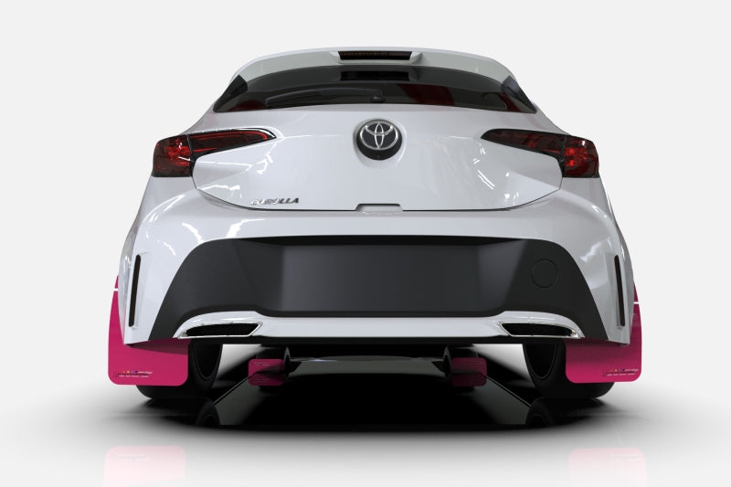 Rally Armor 18-23 Subaru XV Crosstrek Pink Mud Flap BCE Logo-thumbmail-6
