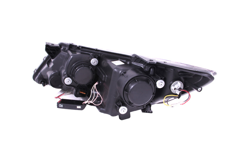 ANZO 2011-2013 Kia Optima Projector Headlights w/ Halo Chrome (CCFL)-thumbmail-3
