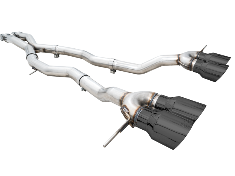 AWE Track Edition Catback Exhaust for BMW G8X M3/M4 - Diamond Black Tips-thumbmail-12