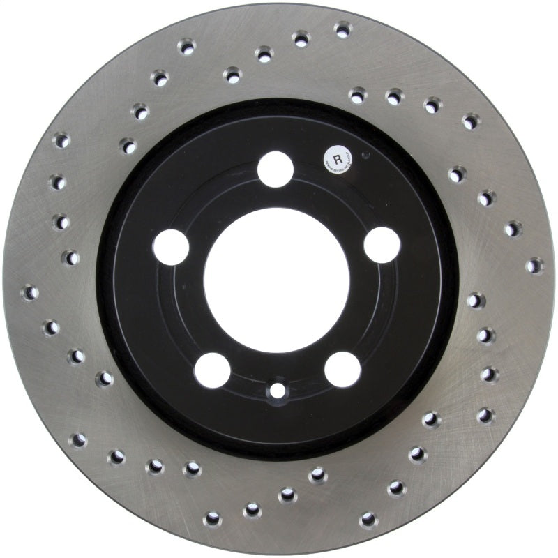StopTech 03-05 VW Golf GTi (vented rear discs) Drilled Right Rear Rotor-thumbmail-5