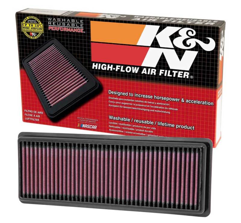 K&N 12 Fiat 500 Abarth 1.4L Replacement Air Filter-thumbmail-18