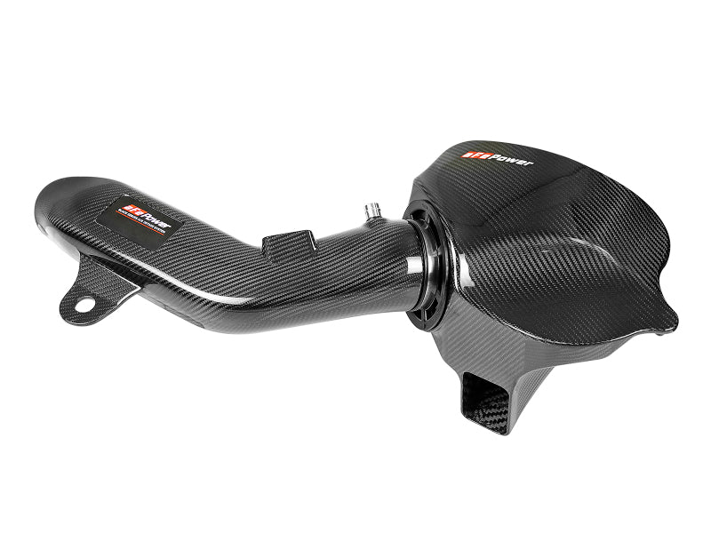 aFe Black Series Carbon Fiber CAIS w/Pro 5R Filter 16-18 BMW M2 (F87) L6-3.0L-thumbmail-1