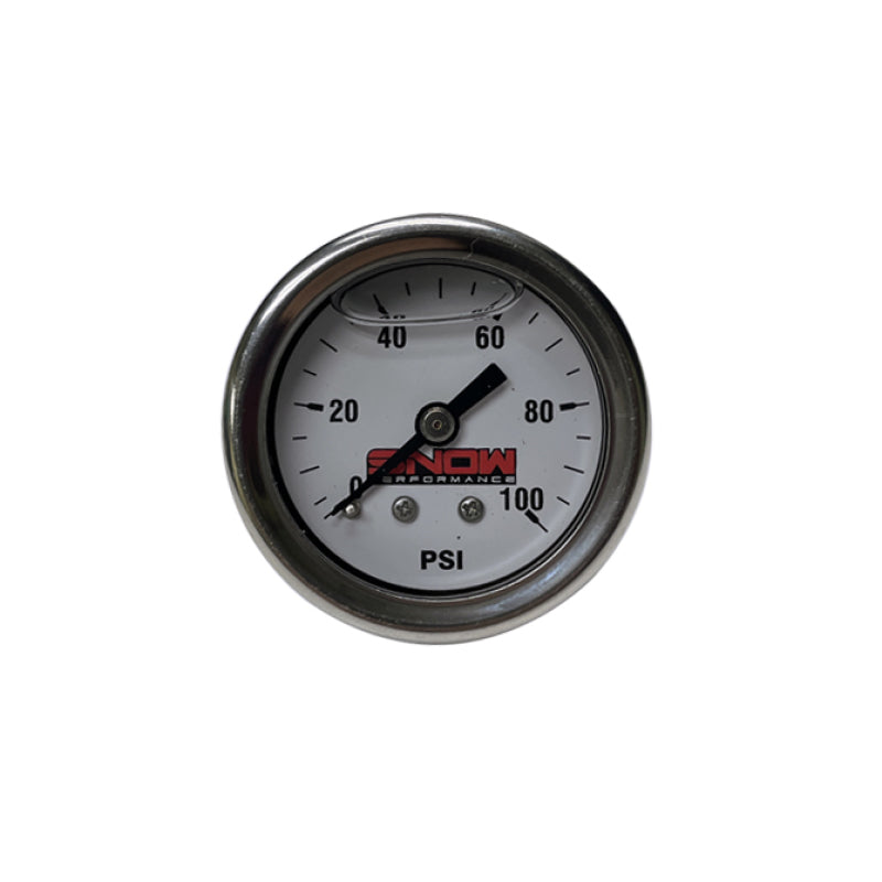 Snow 0-100PSI Fuel Pressure Gauge (1/8in NPT)-thumbmail-1