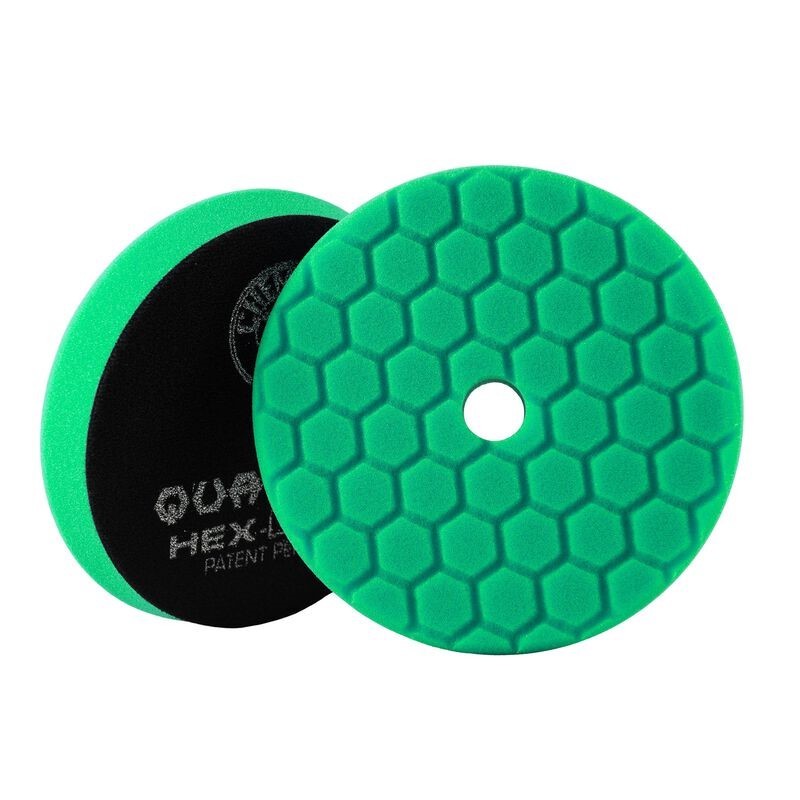 Chemical Guys Hex-Logic Quantum Heavy Polishing Pad - Green - 6.5in