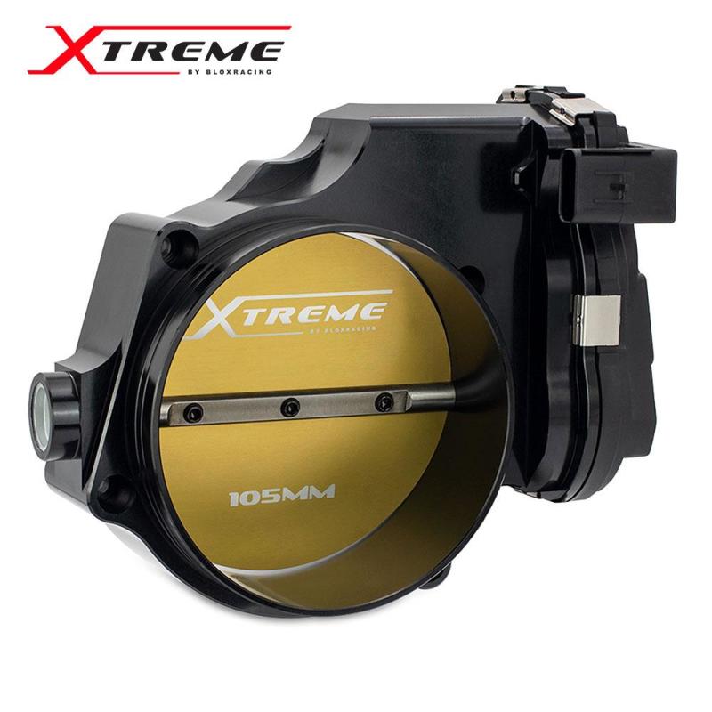 BLOX Racing 2015+ Dodge Hellcat / Jeep Trackhawk 6.2L 105mm Electronic Billet Throttle Body - Black-thumbmail-7