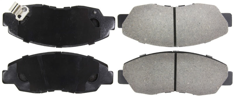 StopTech Performance 98-02 Honda Accord Coupe/Sedan 4cyl Rear Drum/Disc Front Brake Pads-thumbmail-10