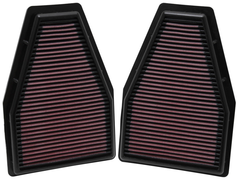 K&N Replacement Air Filter 12-13 Porsche 911 3.4L / 12 911 3.8L / 13 911 3.6L / 13 911 Carrera 3.8L-thumbmail-2
