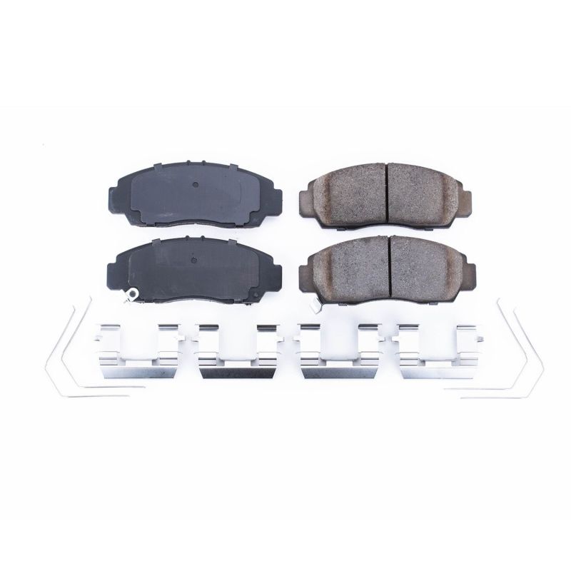 Power Stop 11-14 Acura TSX Front Z17 Evolution Ceramic Brake Pads w/Hardware-thumbmail-1