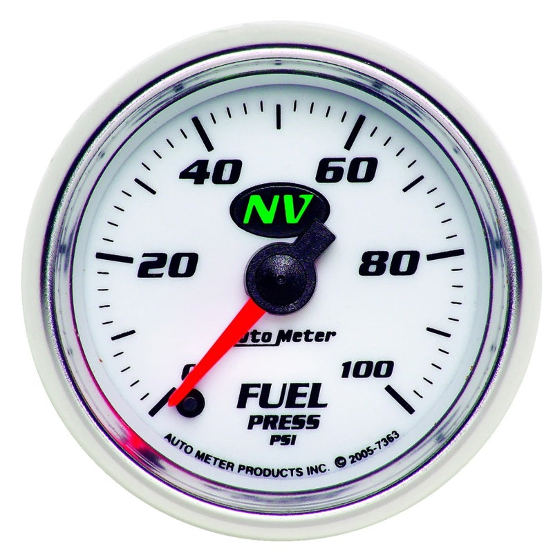 Autometer 52.4mm Full Sweep Electric Fuel Pressure Gauge-thumbmail-1