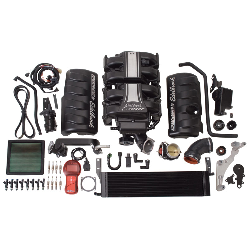 Edelbrock Supercharger Stage 1 - Street Kit 2005-2009 Ford Mustang 4 6L 3V w/ Tuner-thumbmail-3