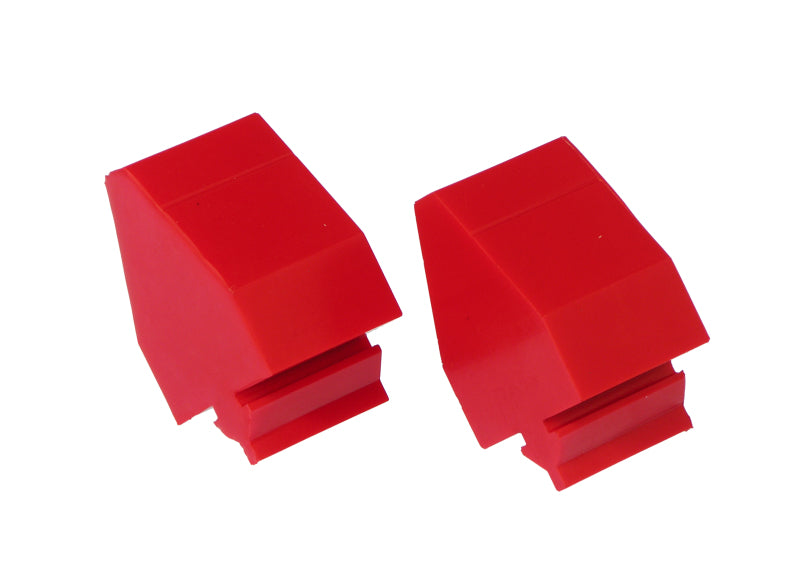 Prothane Universal Bump Stop Pull Through Style - Red-thumbmail-1