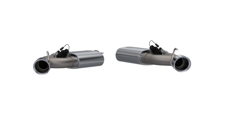 QTP 16-18 Chevrolet Camaro SS 6.2L 304SS Screamer Axle Back Exhaust w/4.5in Dual Tips-thumbmail-4