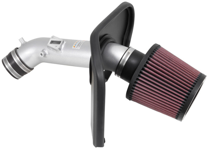 K&N 2013-14 Honda Accord 2.4L L4 69 Series Typhoon Air Intake System - Silver Cold Air Intake Kit-thumbmail-2