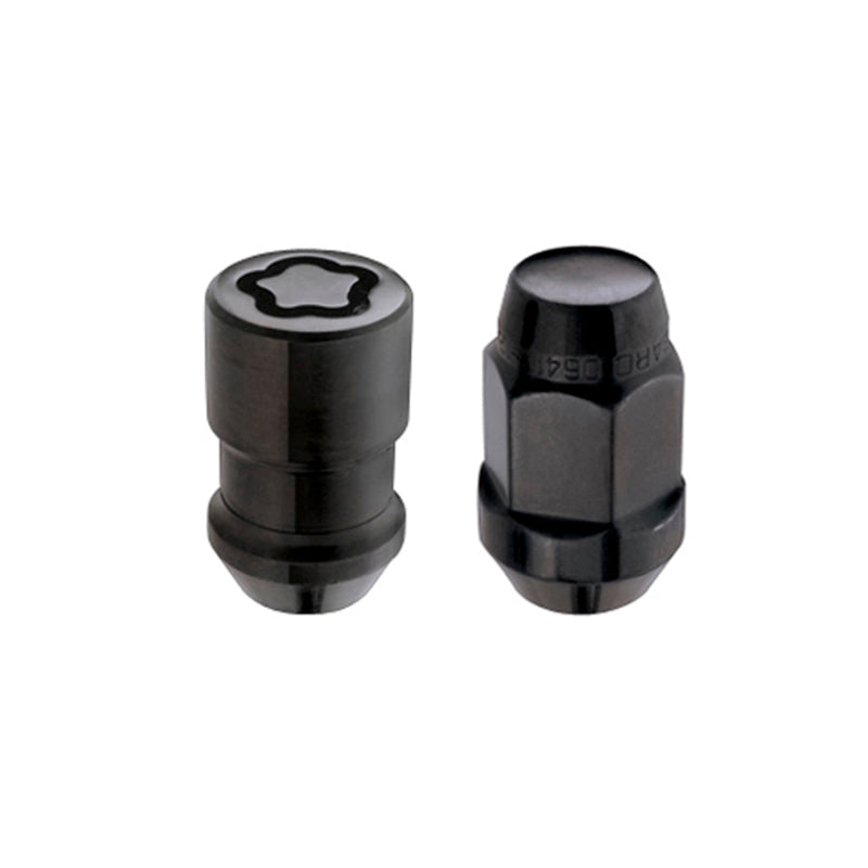McGard 5 Lug Hex Install Kit w/Locks (Cone Seat Nut / Bulge) M12X1.5 / 3/4 Hex / 1.45in. L - Black-thumbmail-3