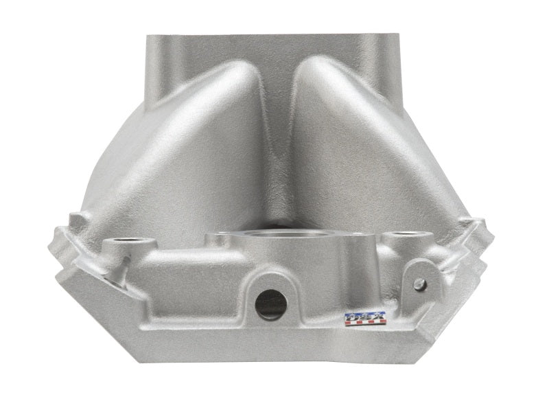 Edelbrock Manifold Chevy BB 9 8 Deck (Short) Super Victor 565 Thick Flange Rect Port Heads-thumbmail-23