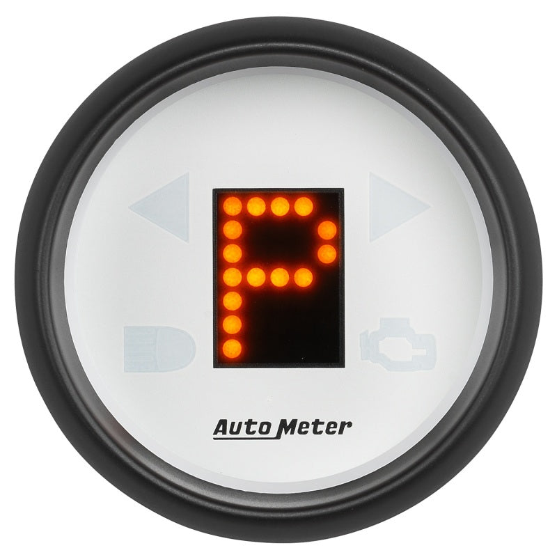 Autometer Phantom 2-1/16in (P/R/N/D/L/OD/O/5/4/3/2/1) Digital Gear Position Gauge-thumbmail-2